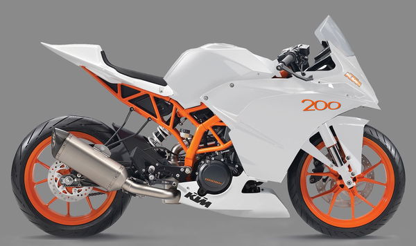 KTM set to launch RC125, 200 and 390