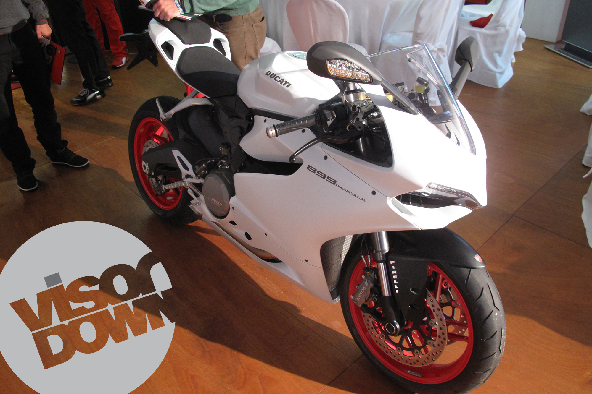 Ducati 899 Panigale: in the flesh