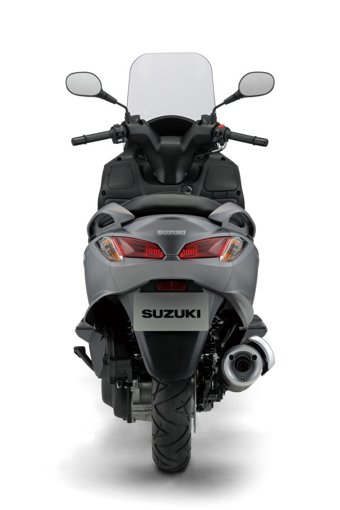 Suzuki Burgman 125 revised for 2014
