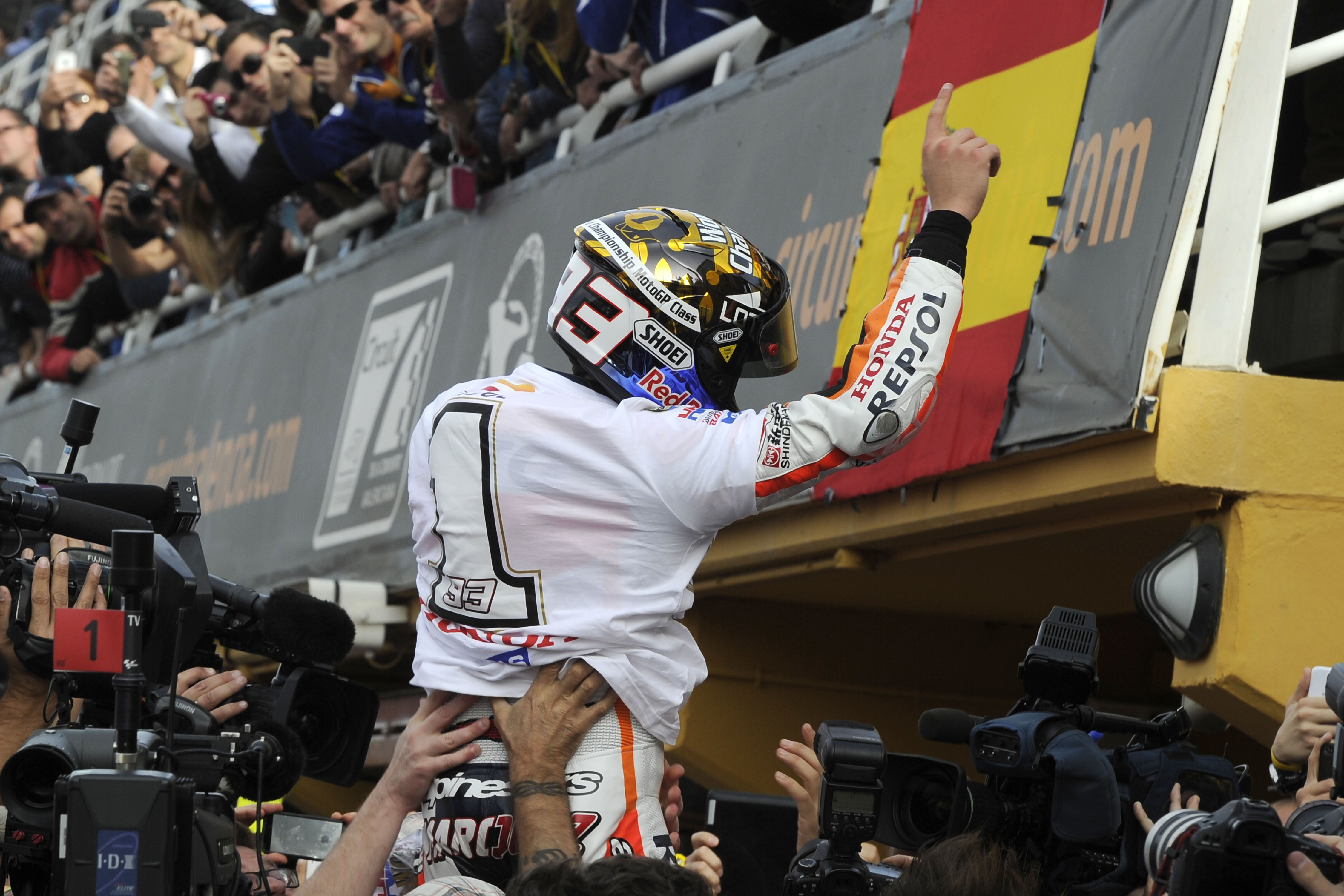 Marquez becomes youngest MotoGP World Champion