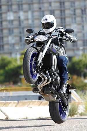 Yamaha boosted by MT-09 sales