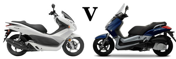 Versus: Honda PCX125 vs Yamaha X-Max 125