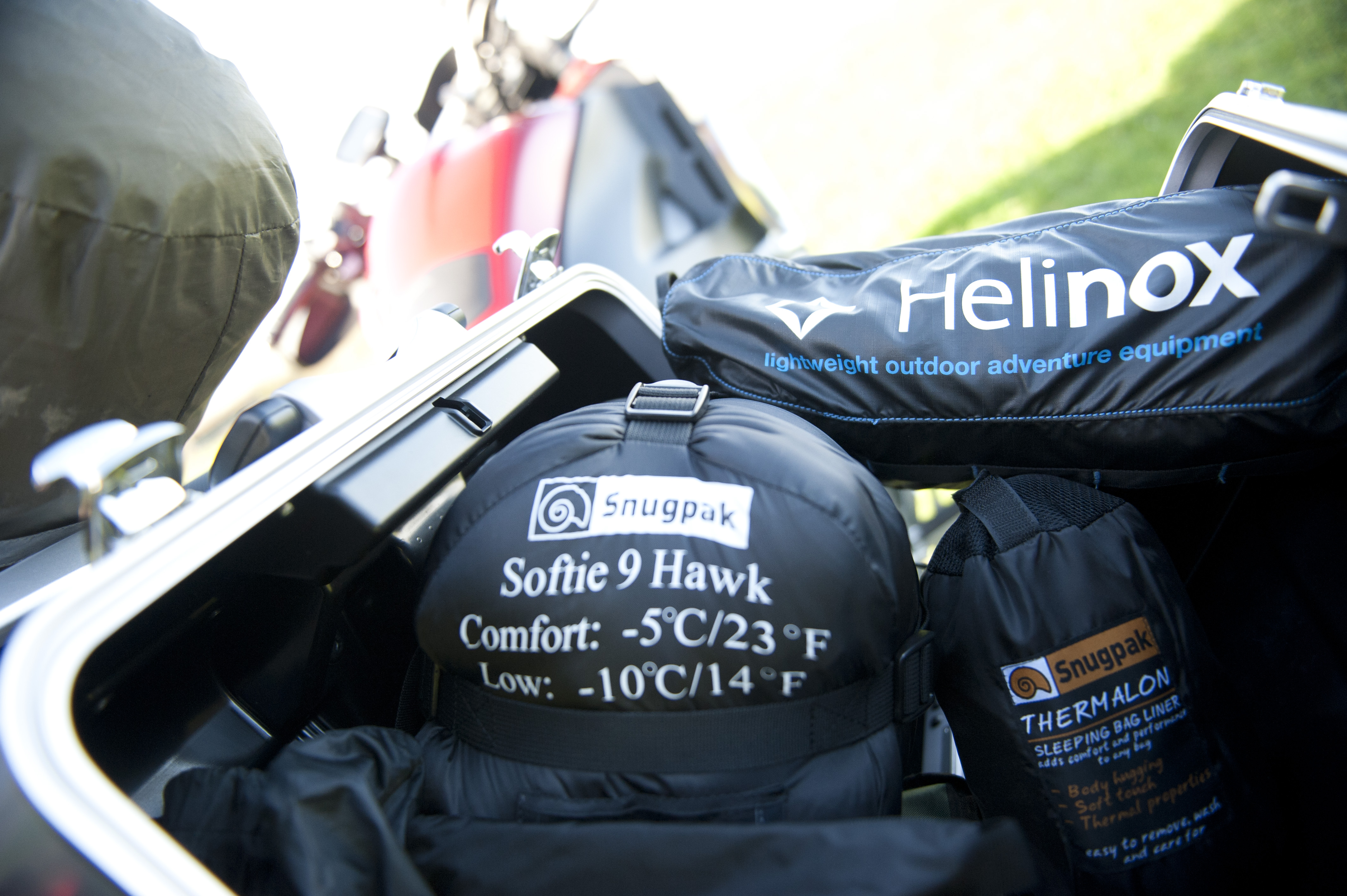 What's in your panniers?