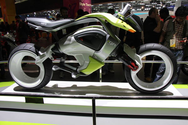 Hero MotoCorp unveils iON hydrogen fuel cell concept