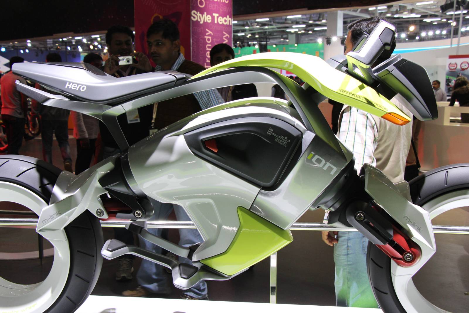 Hero MotoCorp unveils iON hydrogen fuel cell concept