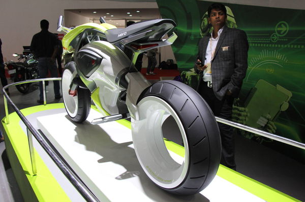 Hero MotoCorp unveils iON hydrogen fuel cell concept