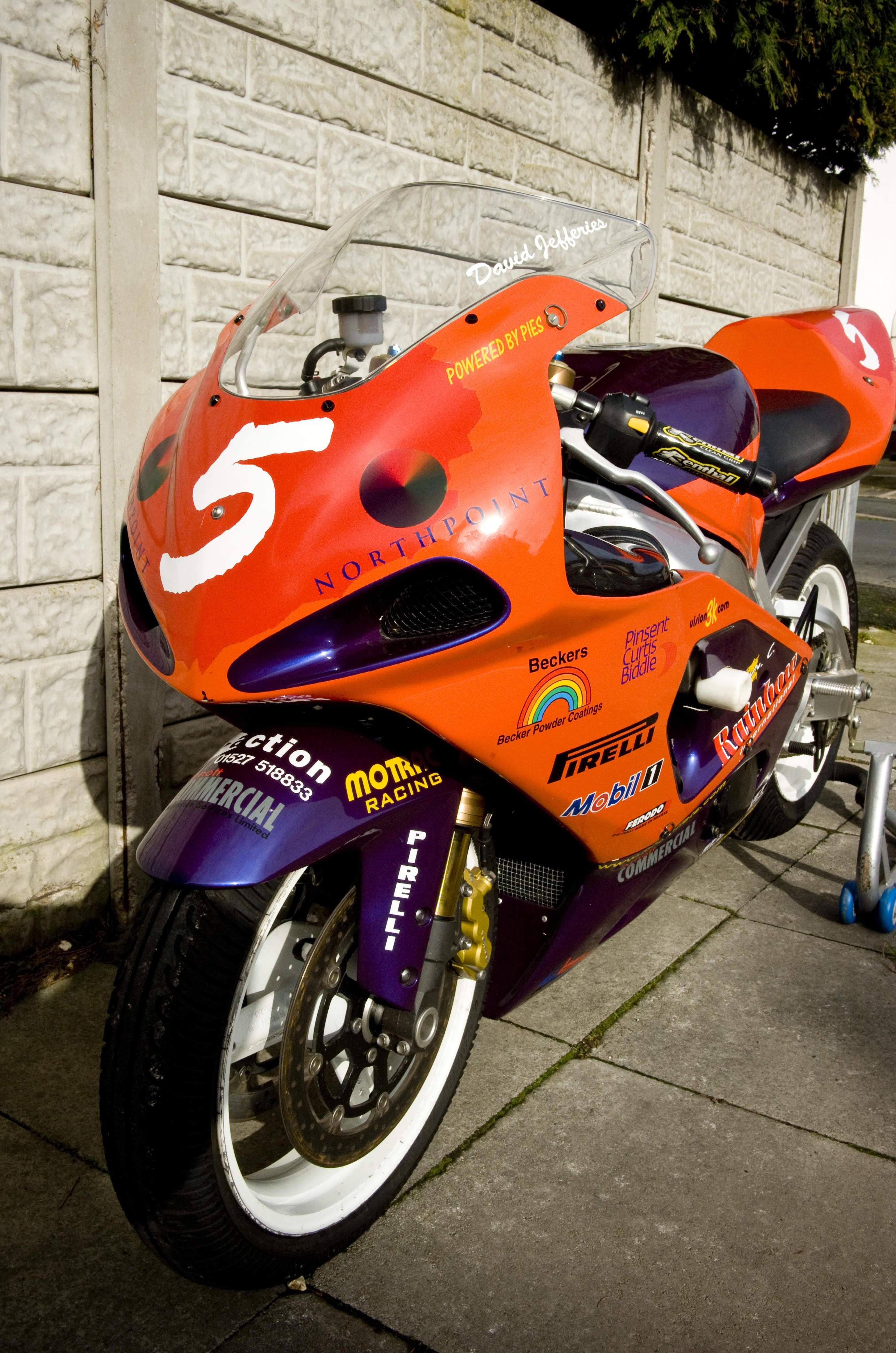 David Jefferies' Superstock bike for sale