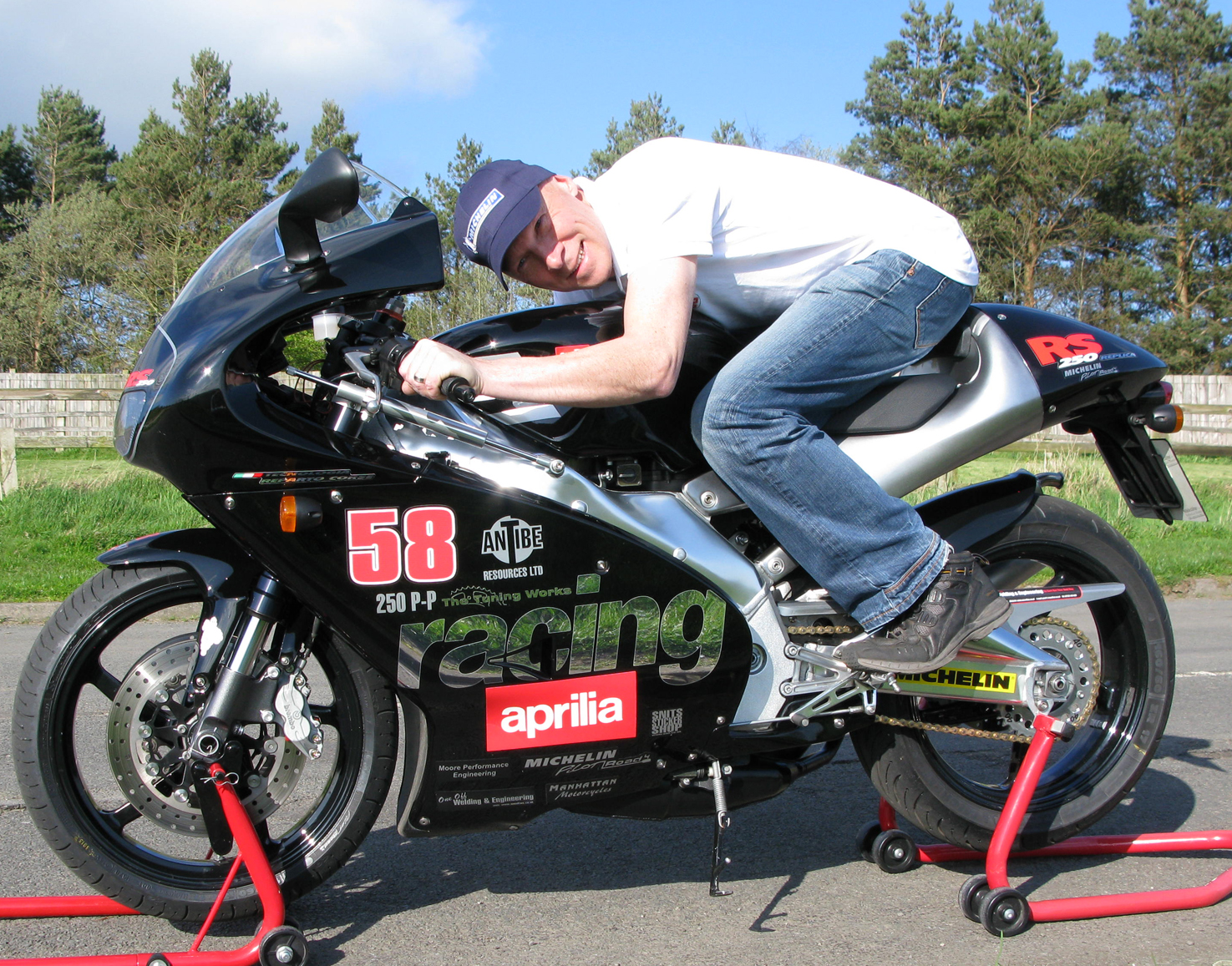 British rider attempting to break 250cc land speed record