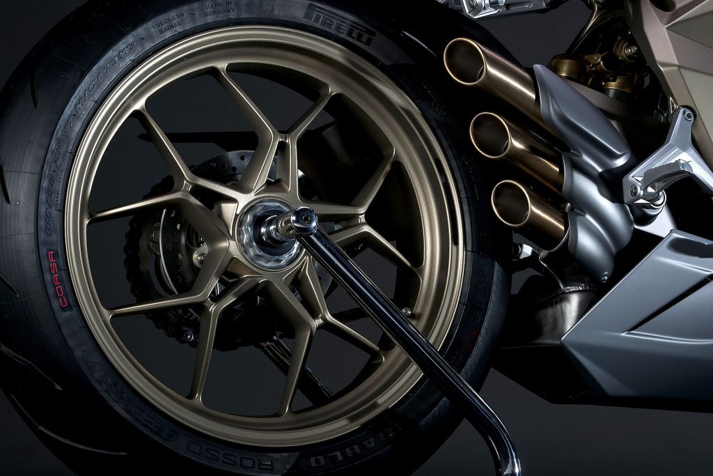 MV Agusta issues recall over faulty swingarm fixing