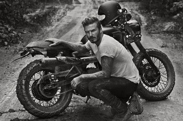 David Beckham explores Amazon rainforest by bike