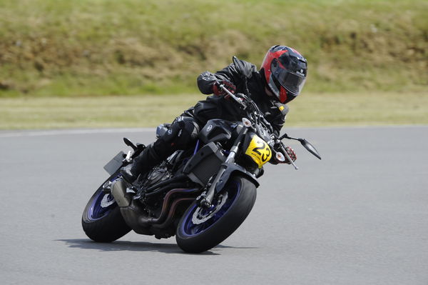 Yamaha MT-07 at the California Superbike School