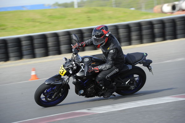 Yamaha MT-07 at the California Superbike School