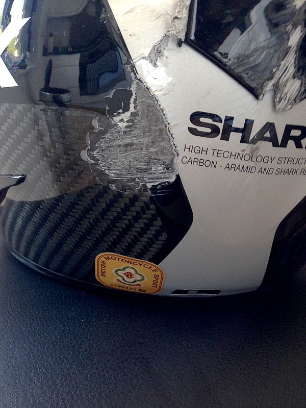 Crash tested: Shark Race-R PRO Carbon helmet review