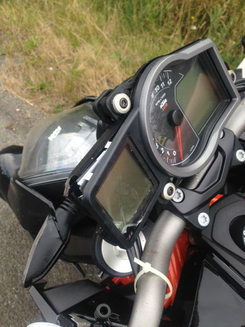 Road test: How I crashed a KTM 1290 Super Duke R