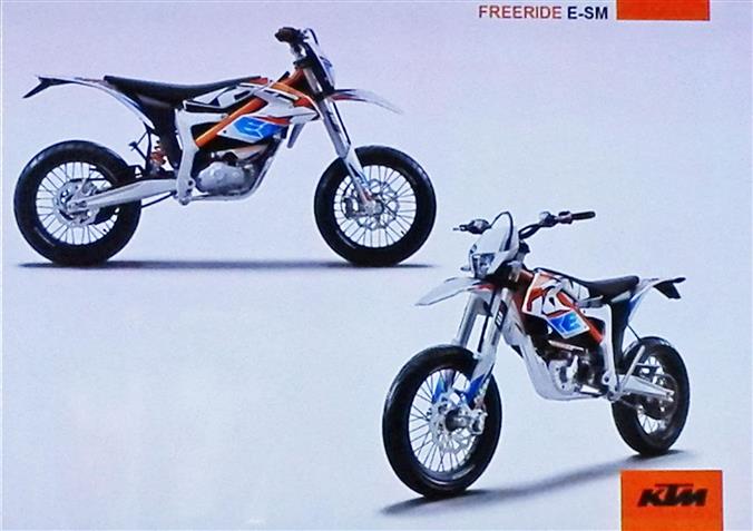 KTM to unveil electric supermoto in two weeks