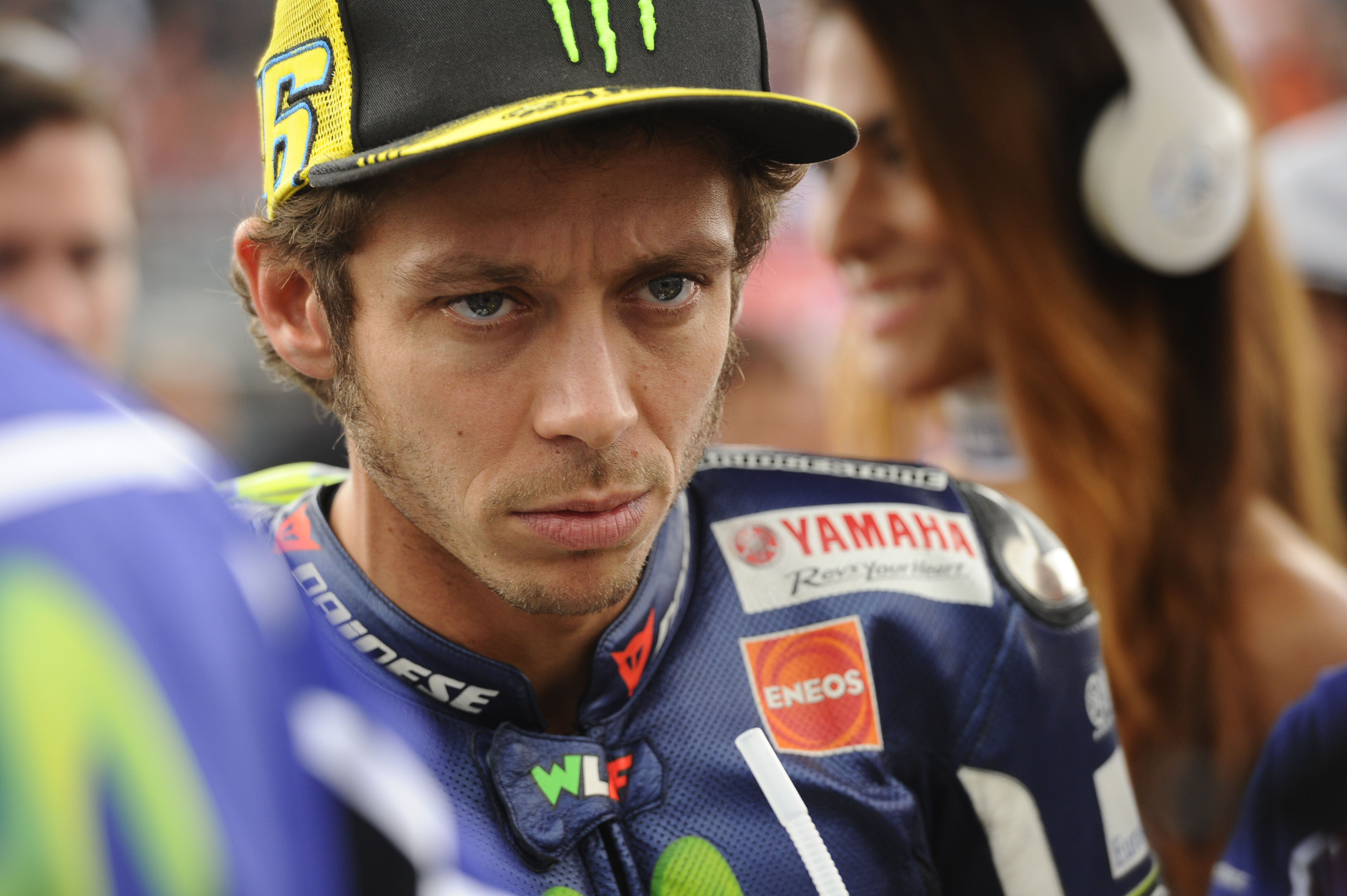 Rossi taken for CT scan following crash