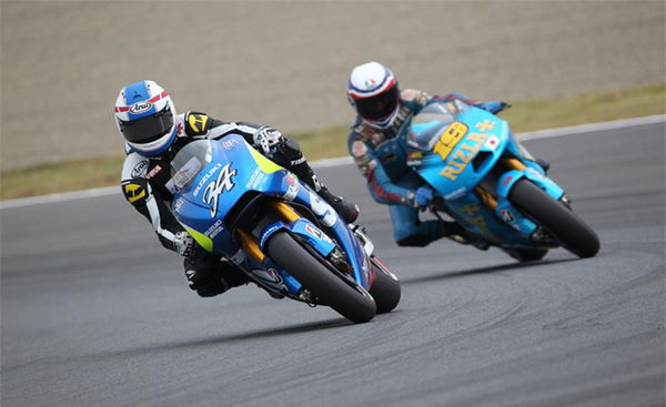 Kevin Schwantz launches Suzuki GSX-RR at Motegi