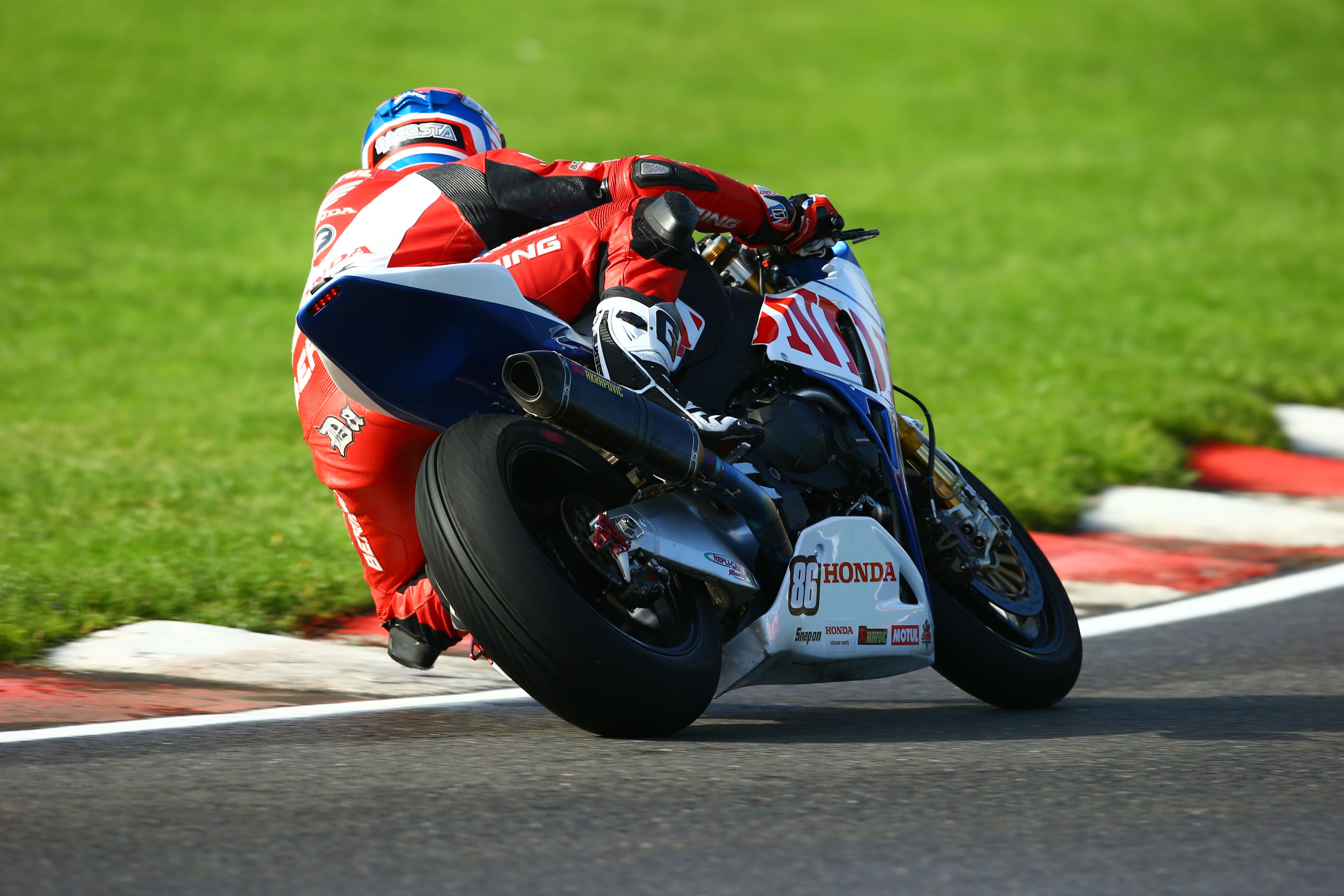 Honda Fireblade designed by Conor Cummins to race at BSB final
