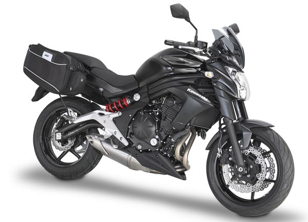 Givi's new universal expandable saddlebags