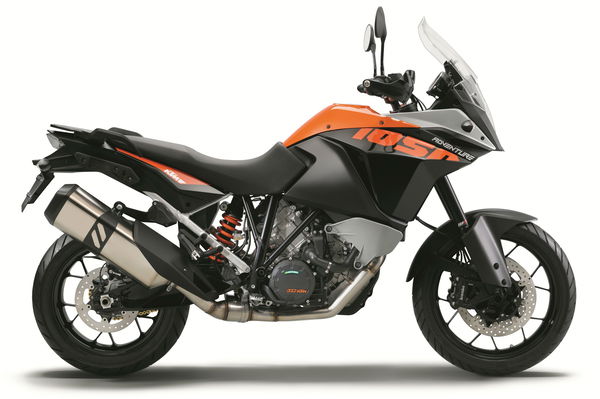 KTM 1050 Adventure shown at Eicma