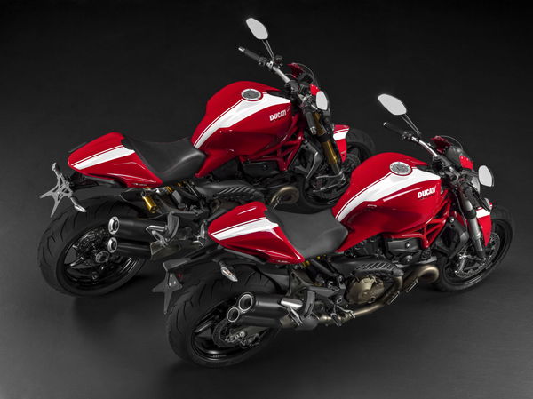 New paint schemes for Ducati Monster 821 and 1200 S