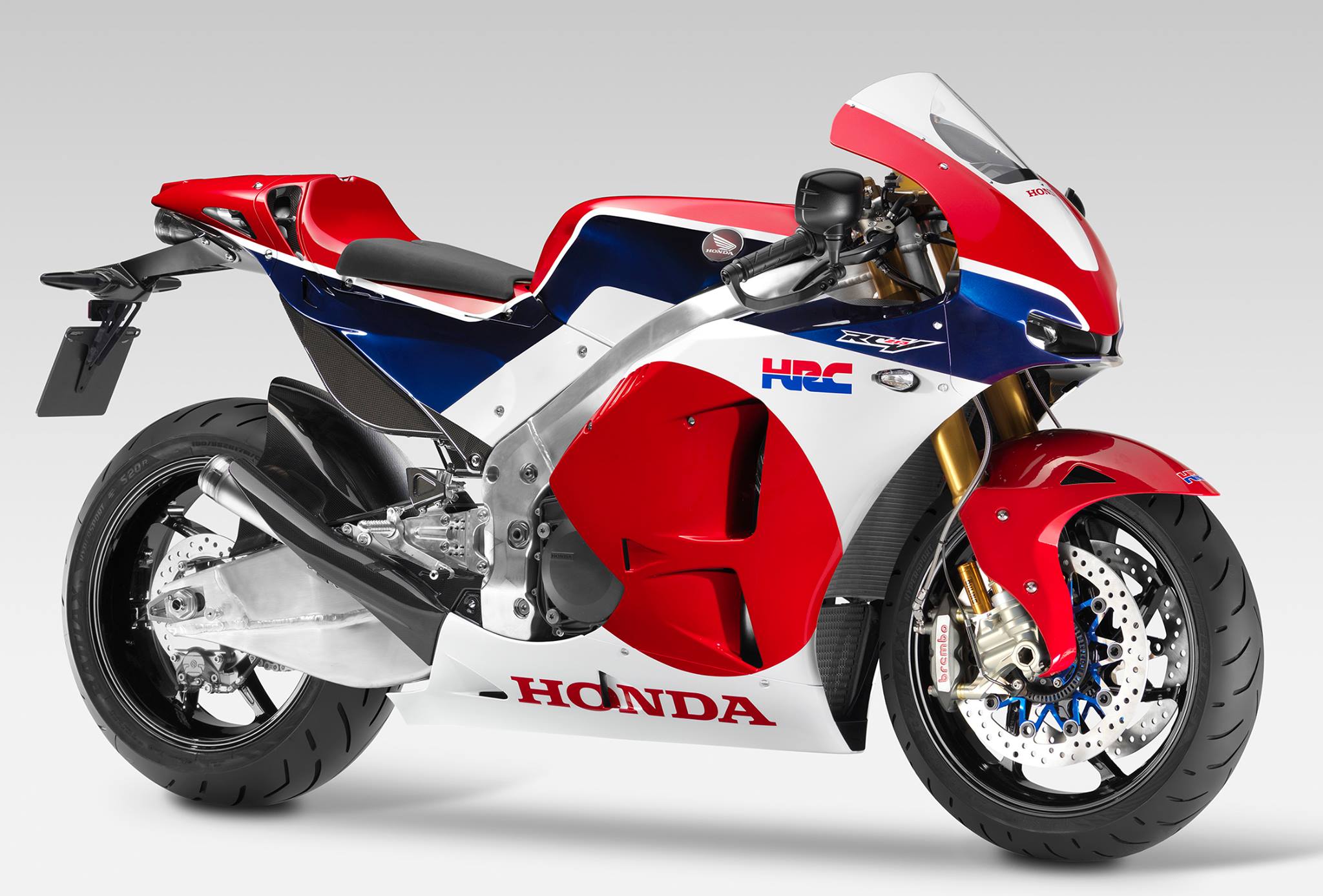 Honda's RCV road bike debuts at Eicma