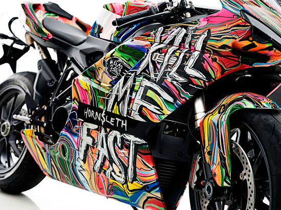 ‘Kill me fast’ custom Ducati 1198 for sale on home design website