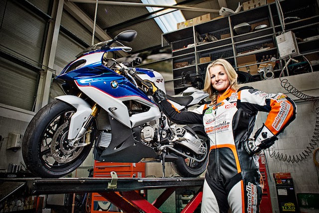 Maria Costello signs for Ice Valley Racing BMW