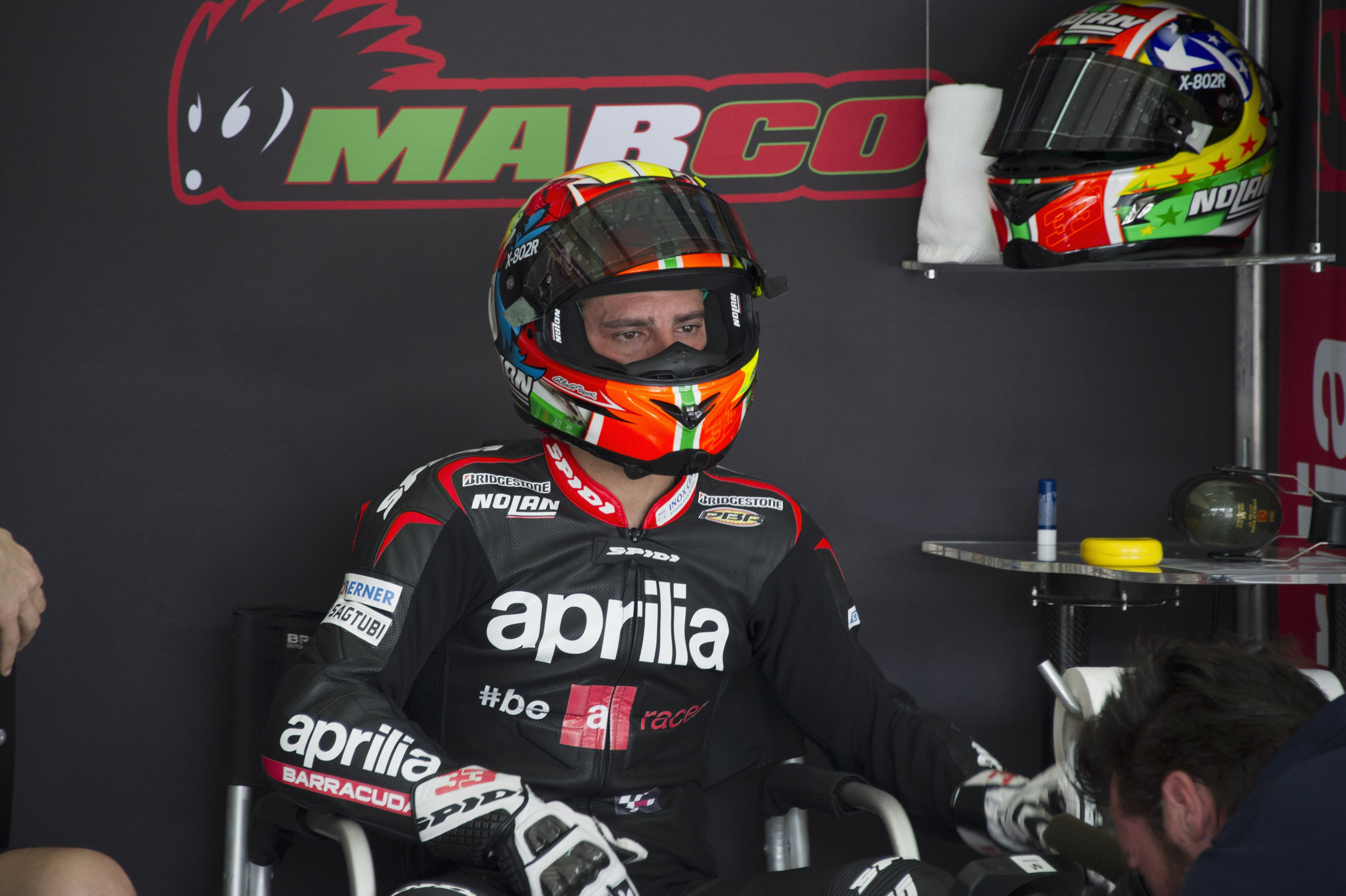 'Positive' second MotoGP test day says Aprilia manager