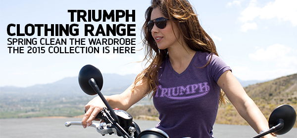 Triumph launches 2015 spring/summer clothing range