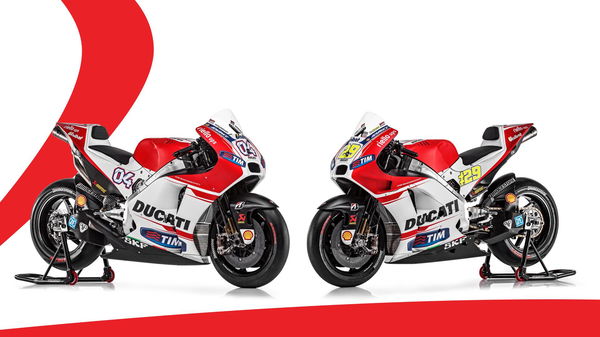 Ducati Desmosedici GP15 unveiled