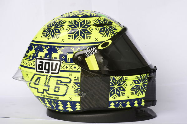 New: Valentino Rossi 'Winter Test' replica AGV helmet