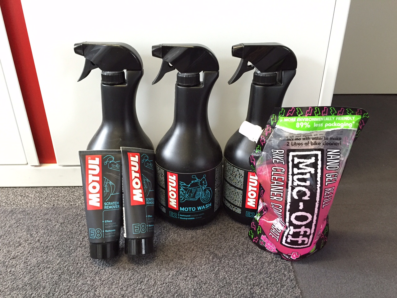 Review your bike to win Motul and Muc-Off goodies