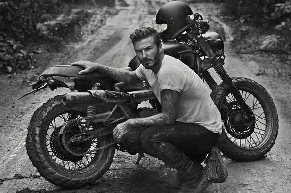 Win a David Beckham Bonneville replica