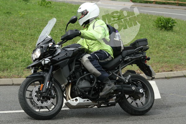 Next-gen Triumph Tiger Explorer spied