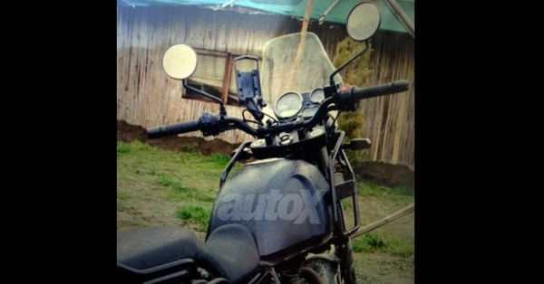 Royal Enfield Himalayan spied