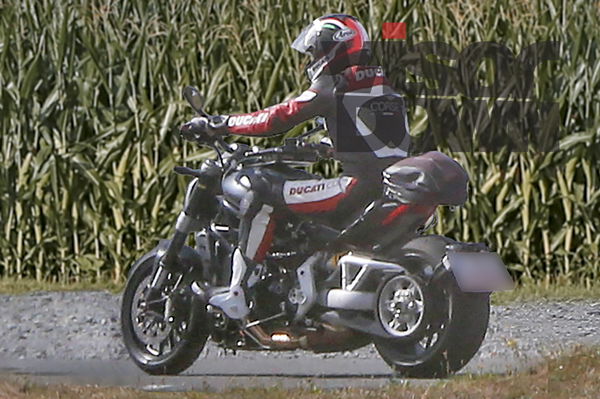 New Ducati Diavel cruiser spotted