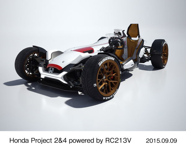 Honda’s RCV-powered car revealed