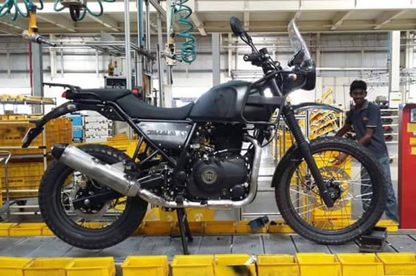 New Royal Enfield Himalayan photos leaked