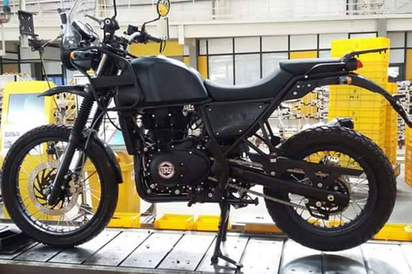 New Royal Enfield Himalayan photos leaked