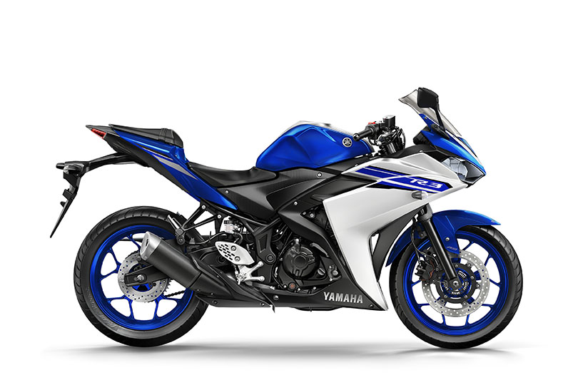 Yamaha unveils new colours for the YZF-R125, R3 and R6