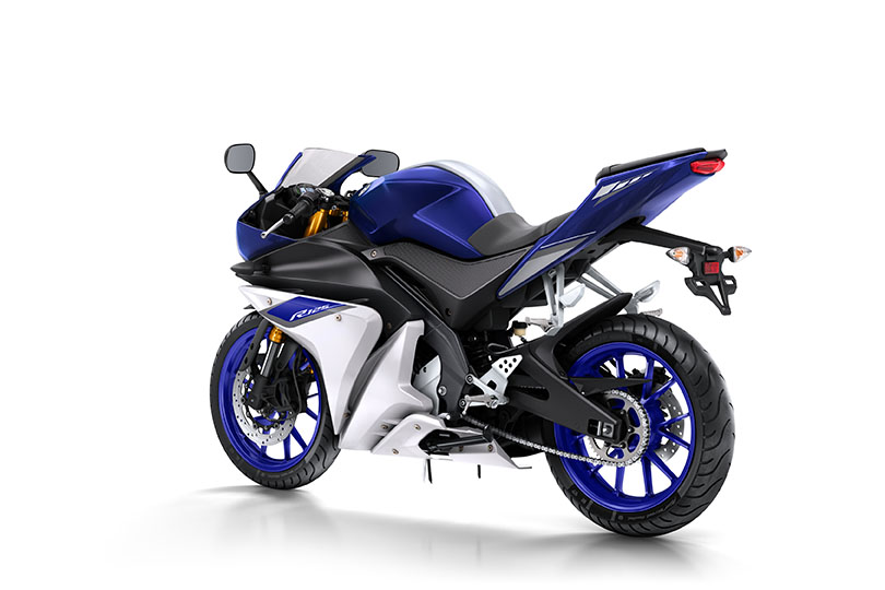 Yamaha unveils new colours for the YZF-R125, R3 and R6