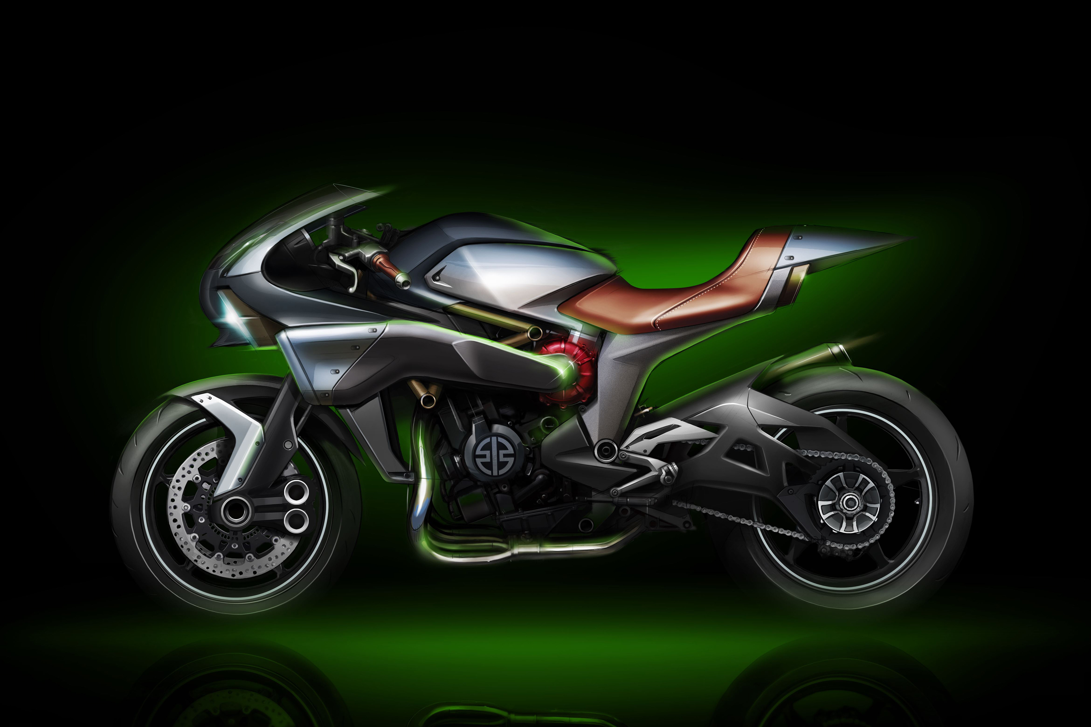 Kawasaki's new super-charged concept