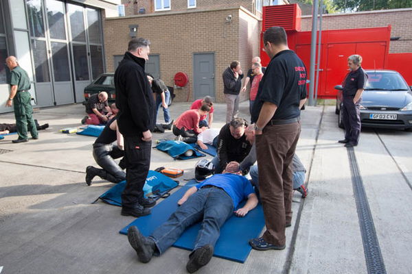 London Fire Brigade launches free first aid training scheme for riders