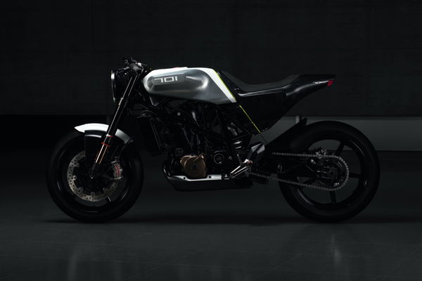 Husqvarna introduces its Vitpilen 701 concept at Eicma