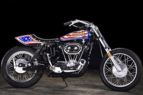 McQueen's and Knievel's bikes up for auction