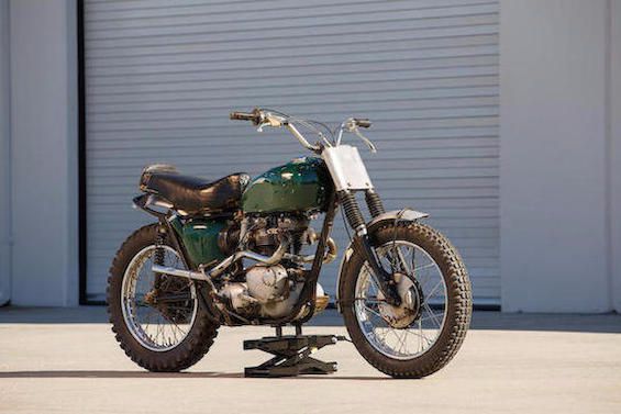 McQueen's and Knievel's bikes up for auction