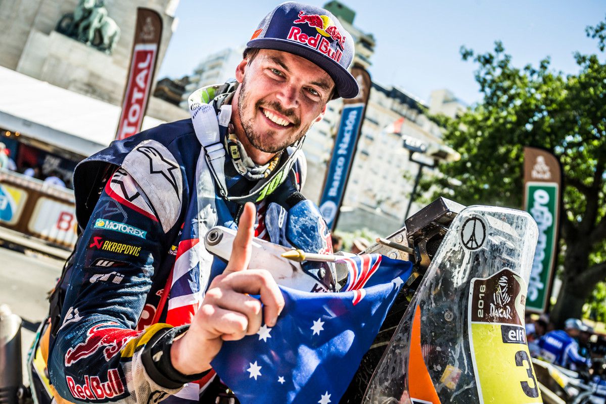 Toby Price wins 2016 Dakar rally