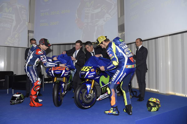 Yamaha unveils 2016 YZR-M1 MotoGP bike