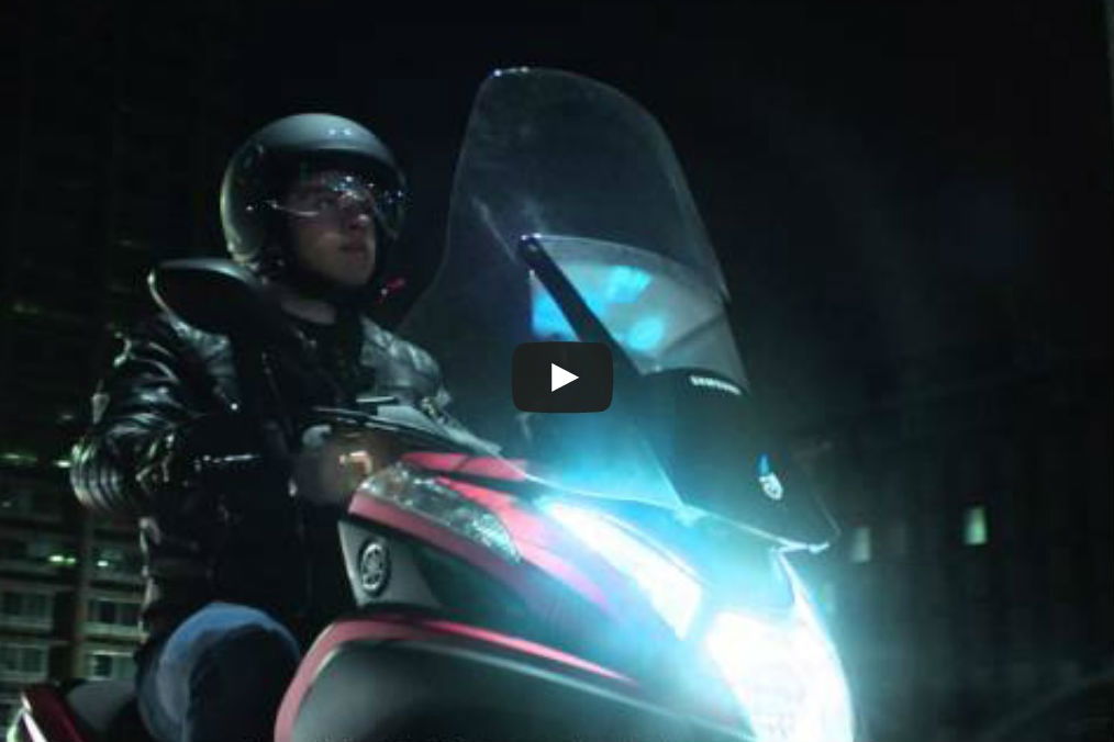Samsung Smart Windshield lets you ‘check your smartphone while out riding’